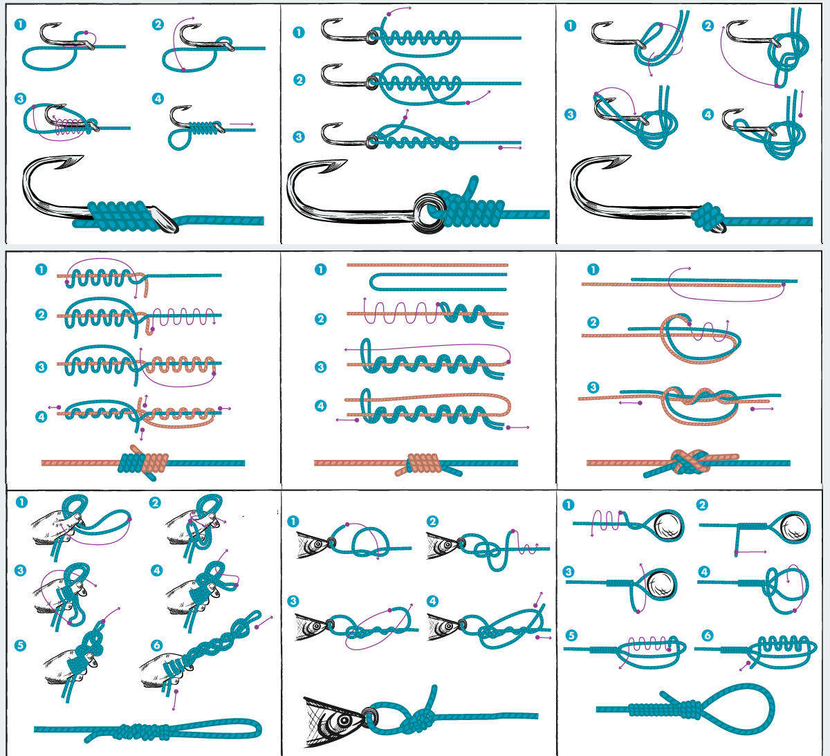 How To Tie Hook To Fishing Line