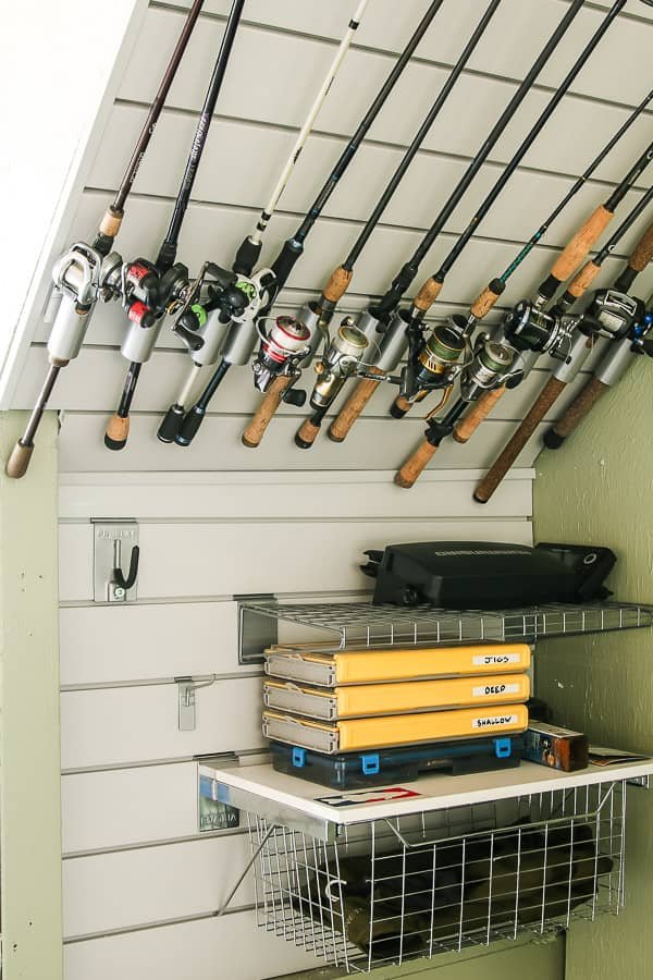 How To Store Fishing Rods In Garage